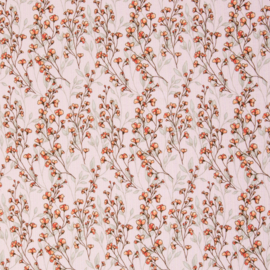 Tricot Rib - flower Valencia