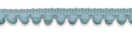 Bolletjesband babyblauw 10 mm (per meter)