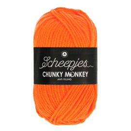 Scheepjes Chunky Monkey neon oranje 1256