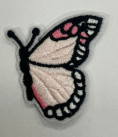 vlinder roze