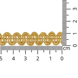 Galon / pietenband goud