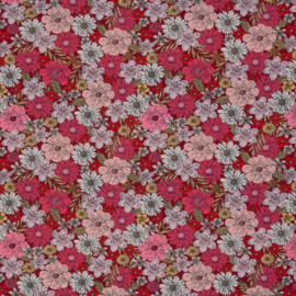 Tricot - Swafing - jona bloemen rood/roze