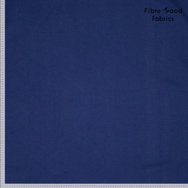 Knit co/ly 2x2 rib collar FM997249 (boordstof) blauw