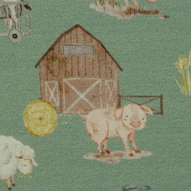 Tricot - Swafing - Farm by Christiane Zielinski