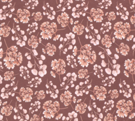 Tricot Flower old pink