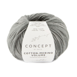 Katia Concept - Cotton Merino Volume 211 medium grijs