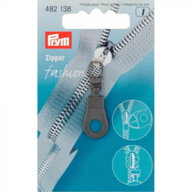 Prym ritsenschuiver zwart (label)