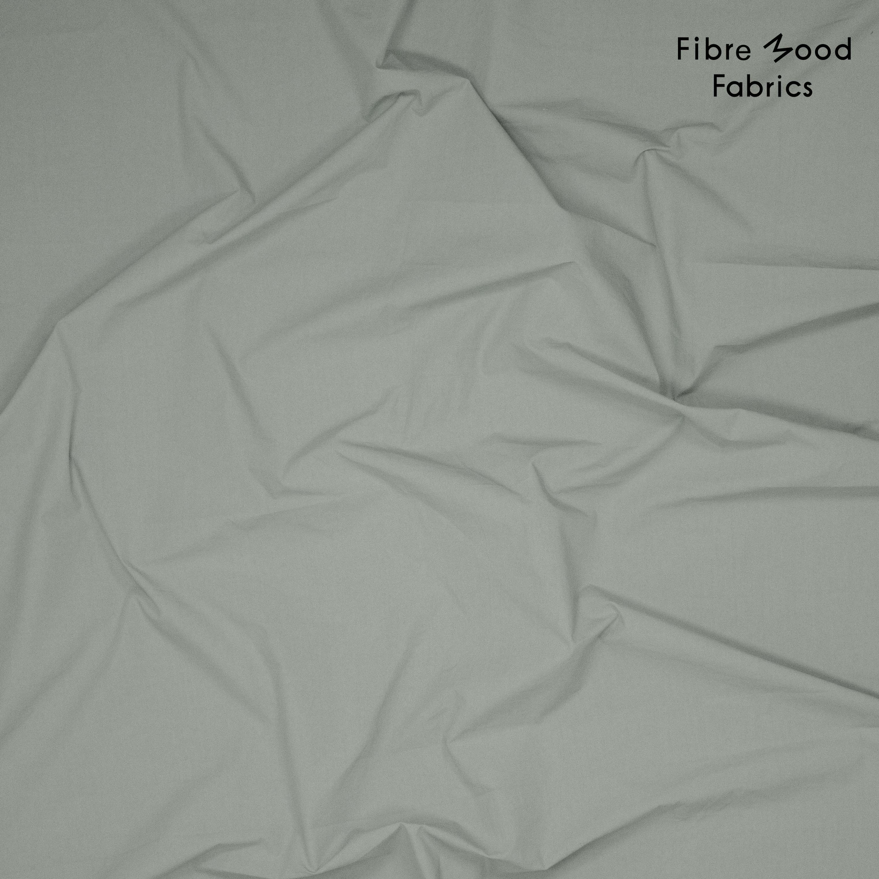 Fibre mood 34-  katoen poplin -  stone washed grey