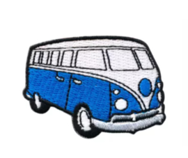 Applicatie VW bus blauw