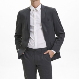 MEN’S TRAVELLER BLAZER IN MODERN FIT DARK GREY
