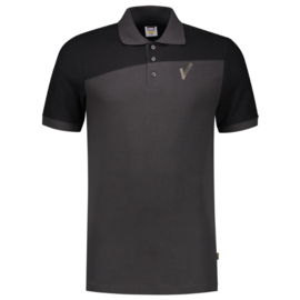 Beveiliging kleding Poloshirt Naden Bicolor. Met V-tje en SECURITY.