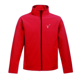 Alblaze Sofshell jacket met bijvoorbeeld een V-tje en SECURITY.