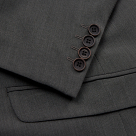 MEN’S TRAVELLER BLAZER IN MODERN FIT DARK GREY