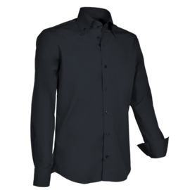 Giovanni Capraro 900 blouse.  Black/Blue/Navy/White