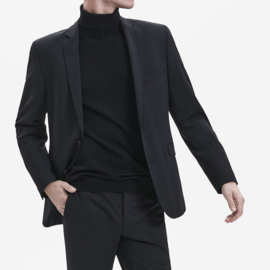 MEN’S TRAVELLER BLAZER IN MODERN FIT BLACK