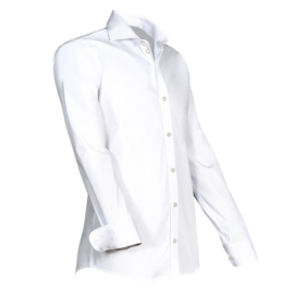 Giovanni Capraro 920 blouse. Black/Blue/Navy/White