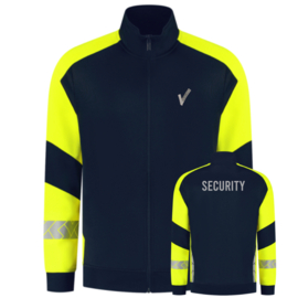 Sweatvest Reflective Redefined. Black-Fluor Yellow