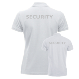 Beveiliging kleding Poloshirt Manhattan, alle kleuren, met V-tje en SECURITY.