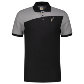 Beveiliging kleding Poloshirt Naden Bicolor. Met V-tje en SECURITY.