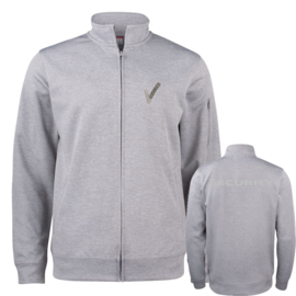 Beveiliging kleding, Active Cardigan Vest. Alle kleuren. Met V-tje en SECURITY .