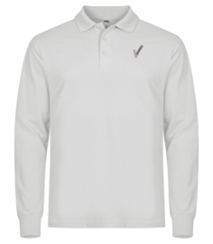 Beveiliging kleding Poloshirt Manhattan L/S, alle kleuren, met V-tje en SECURITY.
