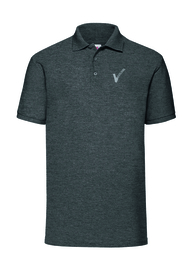 Poloshirt met bijvoorbeeld een V-tje en SECURITY.