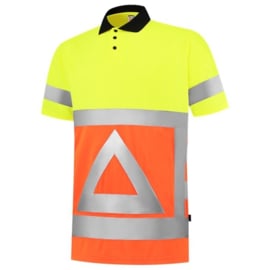 ZZP ZOMER pakket VERKEER geel. Poloshirt, korte/lange Werkbroek, Softshell-jas.