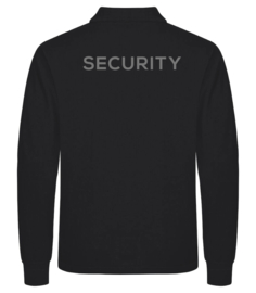 Beveiliging kleding Poloshirt Manhattan L/S, alle kleuren, met V-tje en SECURITY.