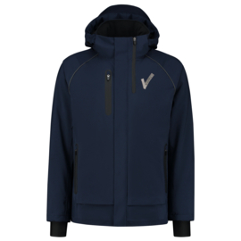 Winter Tech Shell RE2050 kleuren Black/Navy. Met V-tje en SECURITY.