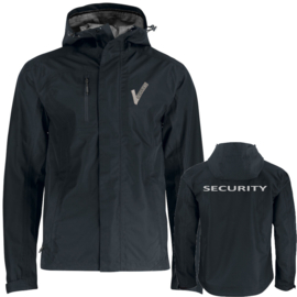 Beveiliging kleding WACO regenjas, alle kleuren. Met V-tje en Security.