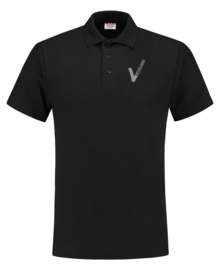Beveiliging kleding 3 X ART. POLOSHIRT BLACK heren, met V-tje en SECURITY.