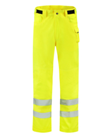 ZZP ZOMER pakket VERKEER geel. Poloshirt, korte/lange Werkbroek, Softshell-jas.