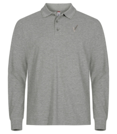 Beveiliging kleding Poloshirt Manhattan L/S, alle kleuren, met V-tje en SECURITY.