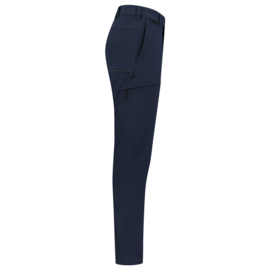 Werkbroek Fitted Stretch RE2050 kleuren Black/Navy.