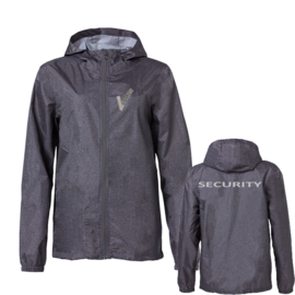Beveiliging kleding BASIC RAIN JACKET, alle kleuren. Met V-tje en Security.