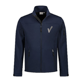 Security Kleding, SOFTSHELL JACKET Santo heren in diverse kleuren, met V-tje en SECURITY.