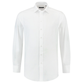 Overhemd Basis White/Blue