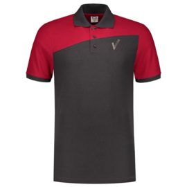 Beveiliging kleding Poloshirt Naden Bicolor. Met V-tje en SECURITY.
