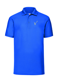 Poloshirt met bijvoorbeeld een V-tje en SECURITY.