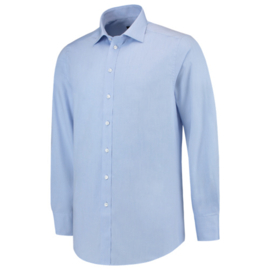 Overhemd Basis White/Blue