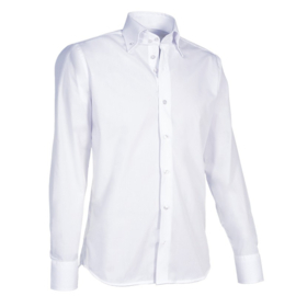 Giovanni Capraro 900 blouse.  Black/Blue/Navy/White