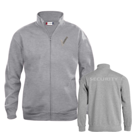Beveiliging kleding, Basic Cardigan Vest. Alle kleuren. Met V-tje en SECURITY .