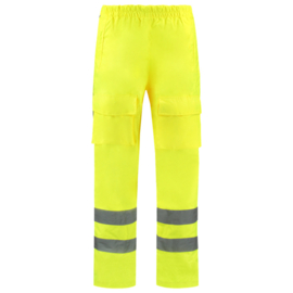 ZZP WINTER pakket VERKEER geel. Poloshirt lange mouw, Werk en Regenbroek, Parka-jas.