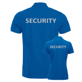 Beveiliging kleding Poloshirt Manhattan, alle kleuren, met V-tje en SECURITY.