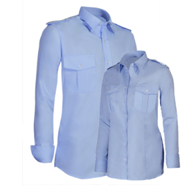 Giovanni Capraro 950 pilot blouse (Epauletten). Blue/White