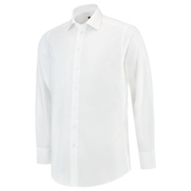 Overhemd Basis White/Blue
