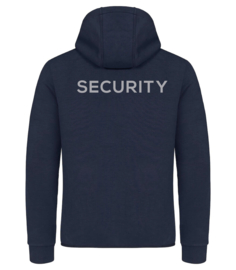 Beveiliging kleding, . Hayden Jack met capuchon en V-tje en SECURITY .