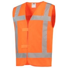 Security Kleding ART. NR. 453015 / VEST REFLECTIE ORANJE bedrukt met EHBO
