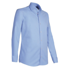 Giovanni Capraro 920 blouse. Black/Blue/Navy/White