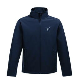 Alblaze Sofshell jacket met bijvoorbeeld een V-tje en SECURITY.